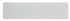 96" x 18" (8 Foot) White Rectangle Plastic Table