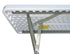 96" x 18" (8 Foot) White Rectangle Plastic Table