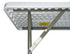 96" x 18" (8 Foot) White Rectangle Plastic Table