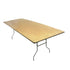Chivari 72" x 30" (6 Foot) Rectangle Heavy Duty Plywood Folding Table TPLYRT7230V-AX-T