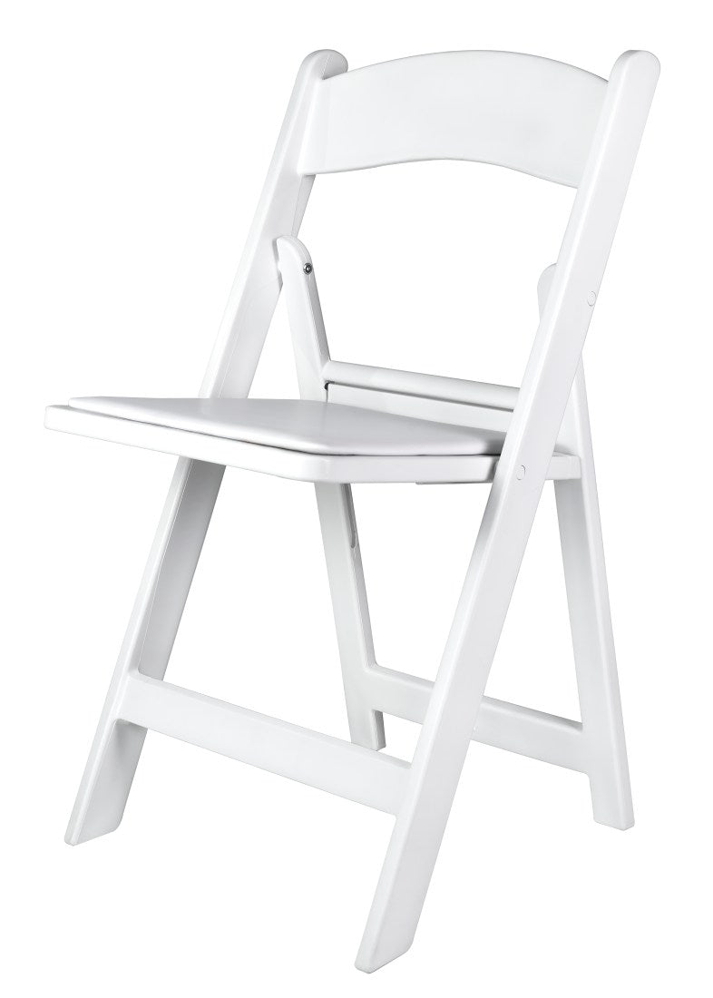 White Resin Folding Chair (Per Chair Price Shown – Sold only in Quantities of 4)