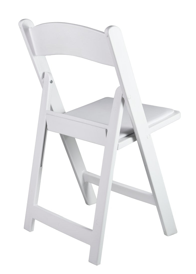 White Resin Folding Chair (Per Chair Price Shown – Sold only in Quantities of 4)