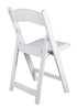 White Resin Folding Chair (Per Chair Price Shown – Sold only in Quantities of 4)