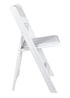 White Resin Folding Chair (Per Chair Price Shown – Sold only in Quantities of 4)