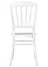 White Steel Skeleton Resin Napoleon Chair CNRW-STEEL-CX-T