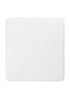 White Replacement Cushion for Resin Folding Chairs CUSHFOLDRESINWHI-AX-T