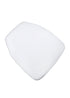 White 1.75″ Thick Fabric Panel Chiavari Chair Cushion CUSHPANFABWHI-AX-T