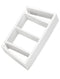 50 Pack White Ganging Clip to connect Resin Folding Chairs