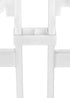 50 Pack White Ganging Clip to connect Resin Folding Chairs