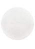 40" White on White Bistro Table PE Rattan Light Pipe Seats Four