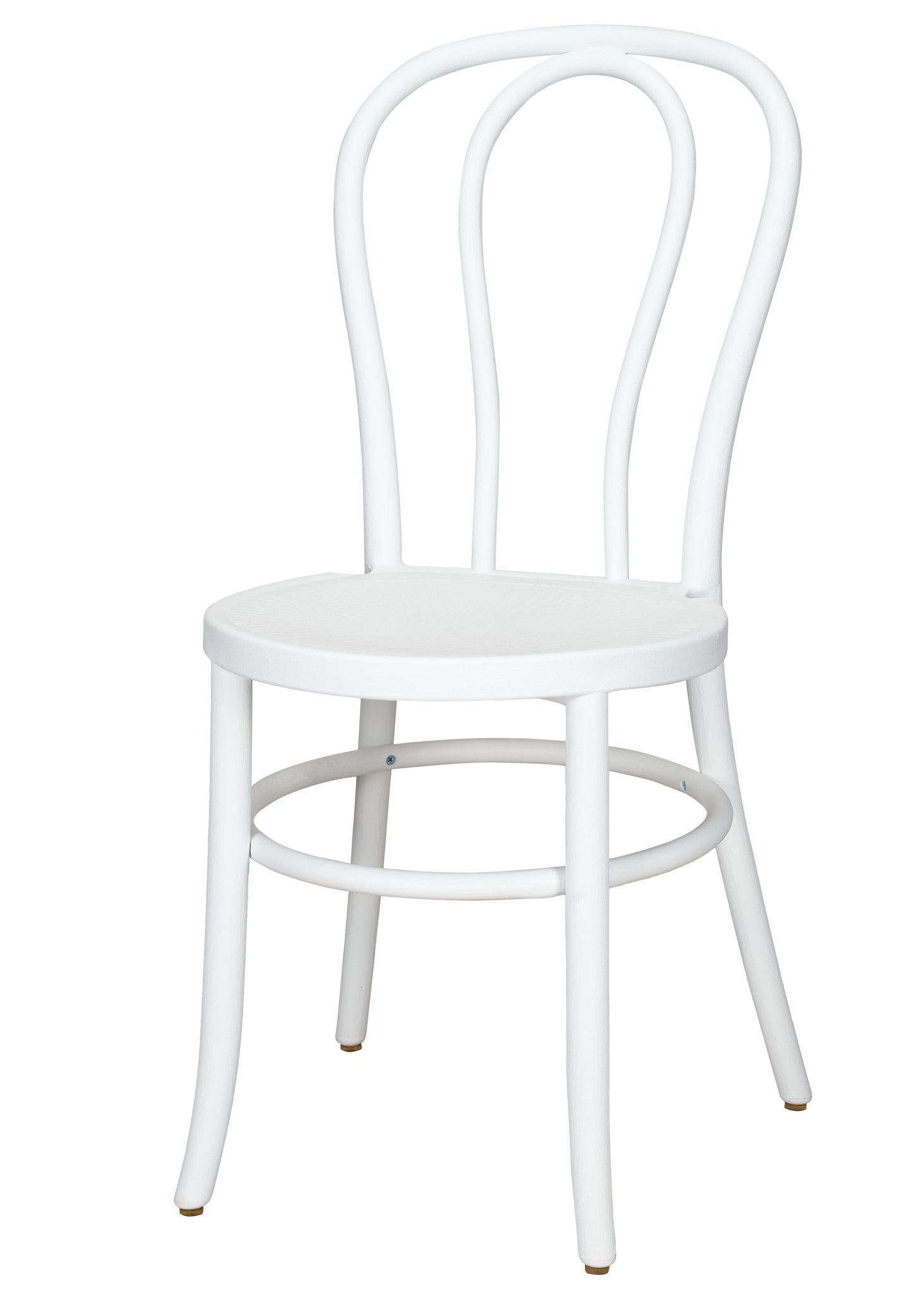 Cool White Resin Bentwood Festive Chair