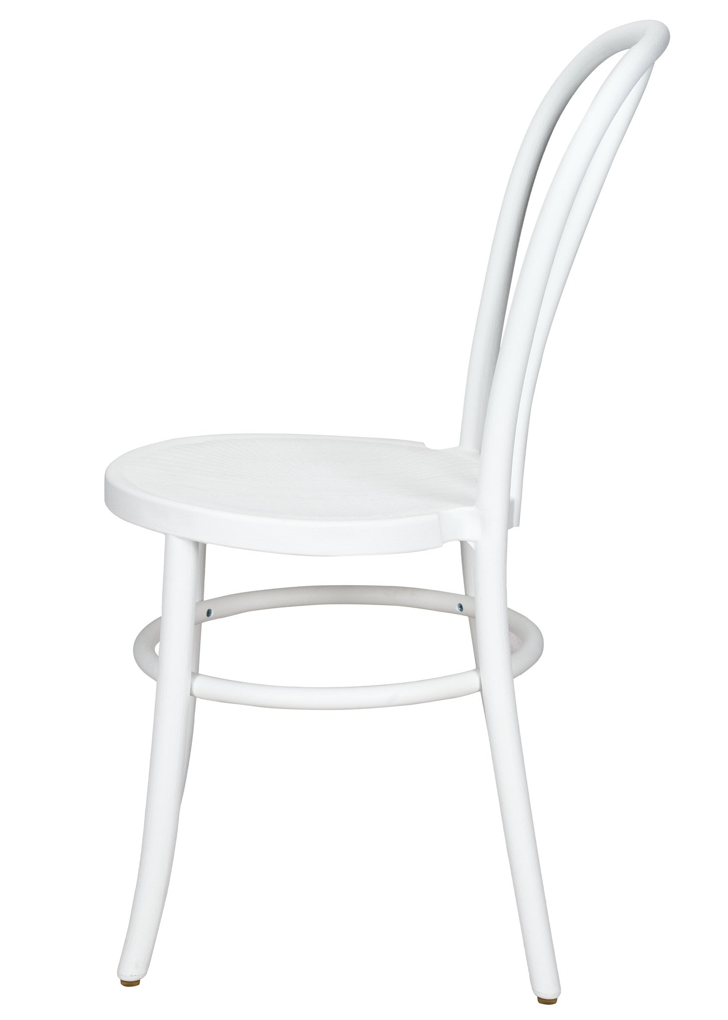 Cool White Resin Bentwood Festive Chair