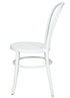 Cool White Resin Bentwood Festive Chair