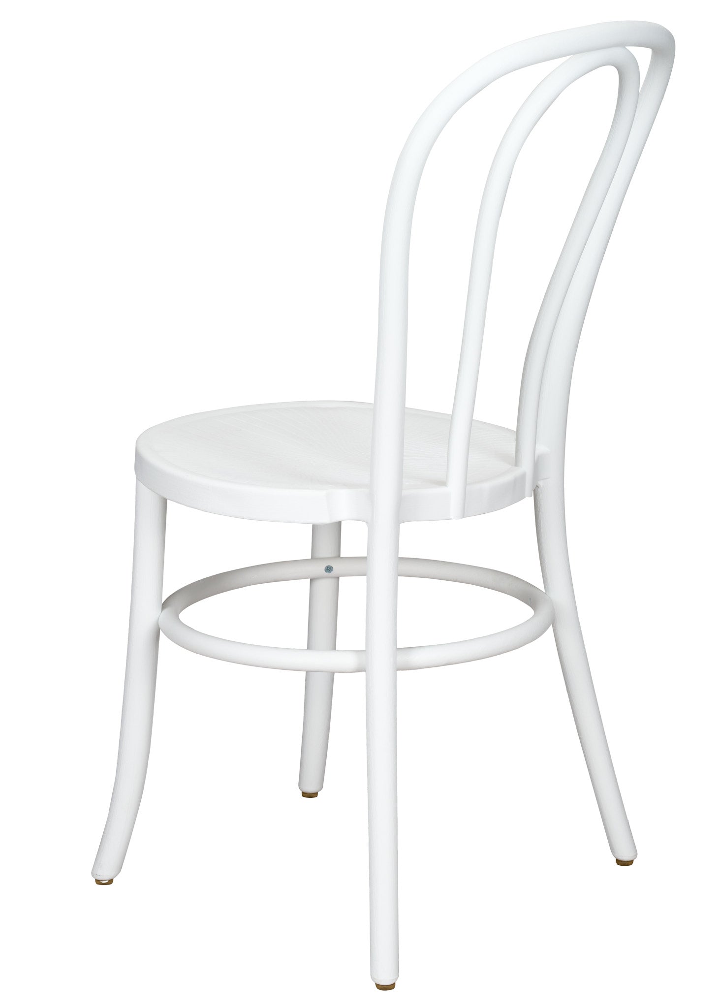 Cool White Resin Bentwood Festive Chair