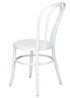 Cool White Resin Bentwood Festive Chair