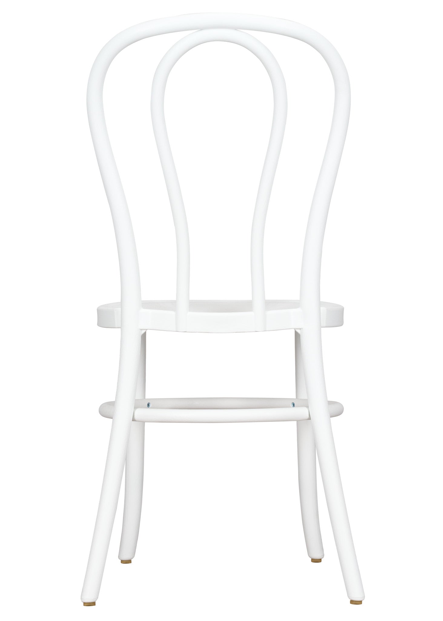 Cool White Resin Bentwood Festive Chair