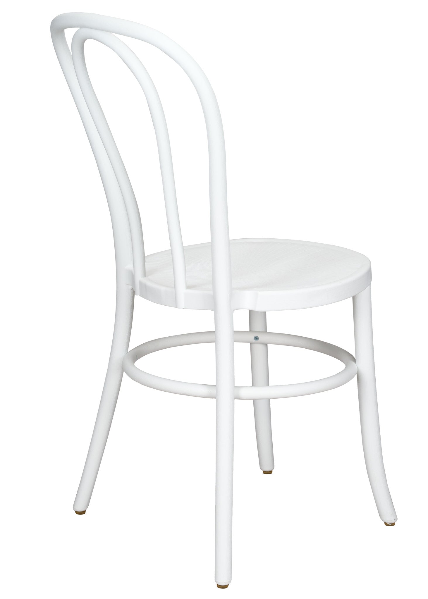 Cool White Resin Bentwood Festive Chair