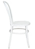 Cool White Resin Bentwood Festive Chair