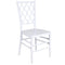 White Diamond Resin Chiavari Chair  (Per Chair Price Shown - Sold only in Quantities of 4) Some Assembly Required