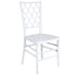 White Diamond Resin Chiavari Chair  (Per Chair Price Shown - Sold only in Quantities of 4) Some Assembly Required