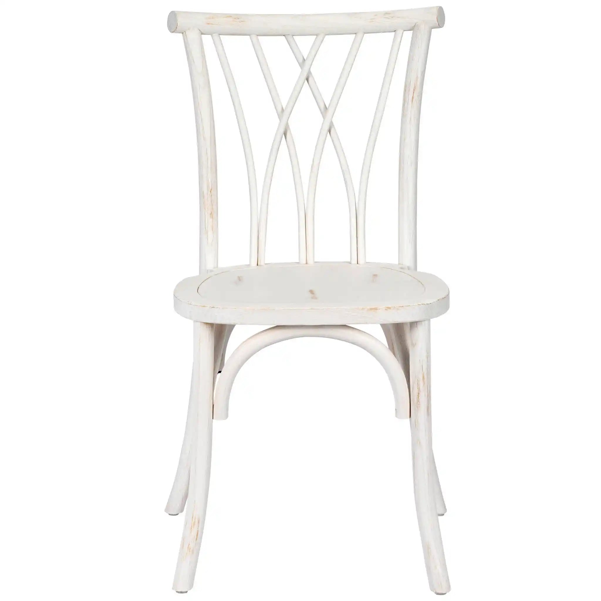 White Distressed ToughWood™ Willow Chair