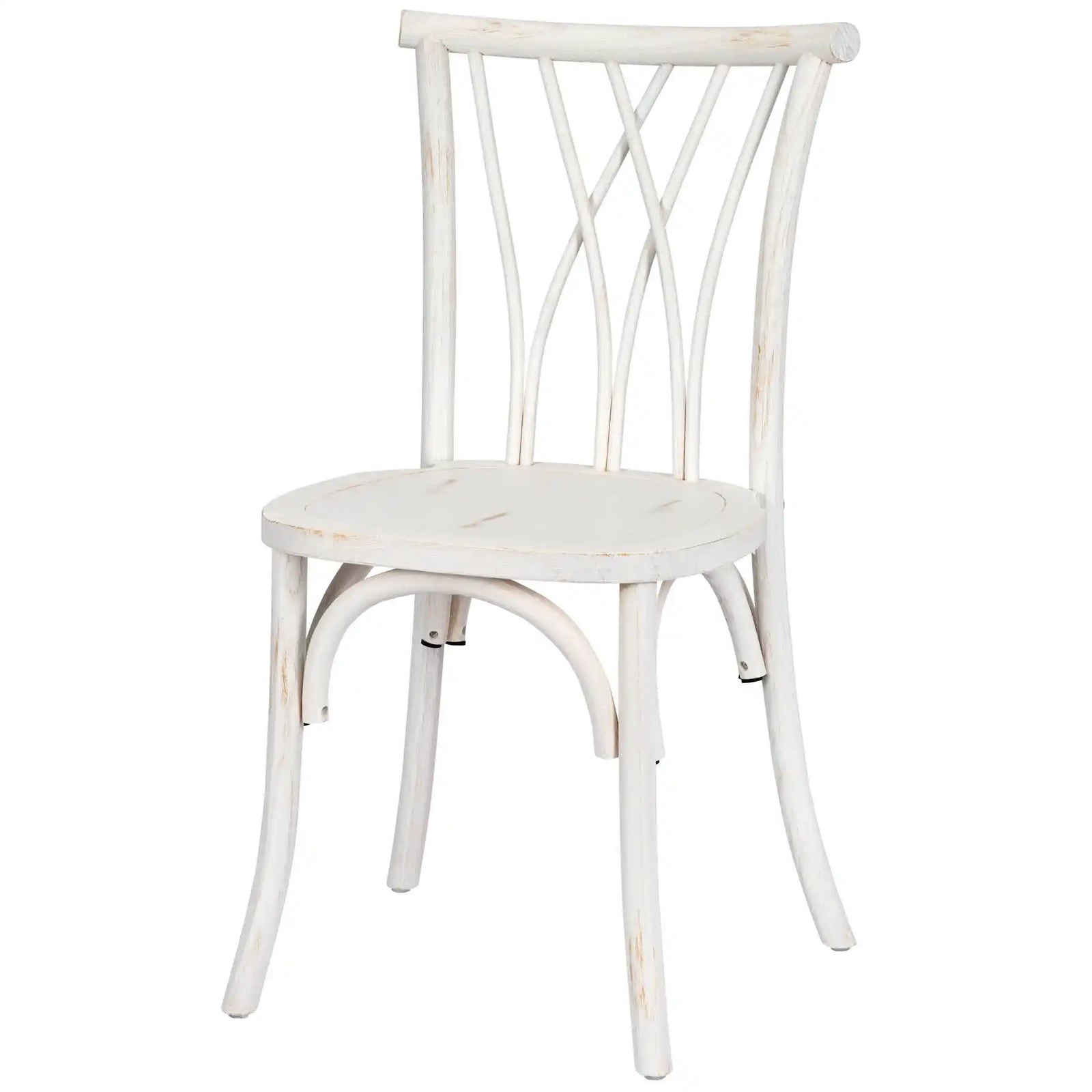 White Distressed ToughWood™ Willow Chair