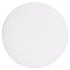 Cool White Round Vinyl Panel Back Cushion