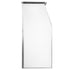 White 42" Tall x 48" Long Portable Folding Bar Laminate Surface PVC Edge