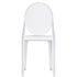 White Resin Kids Victoria Ghost Chair (Per Chair Price Shown - Sold only in Quantities of 4)