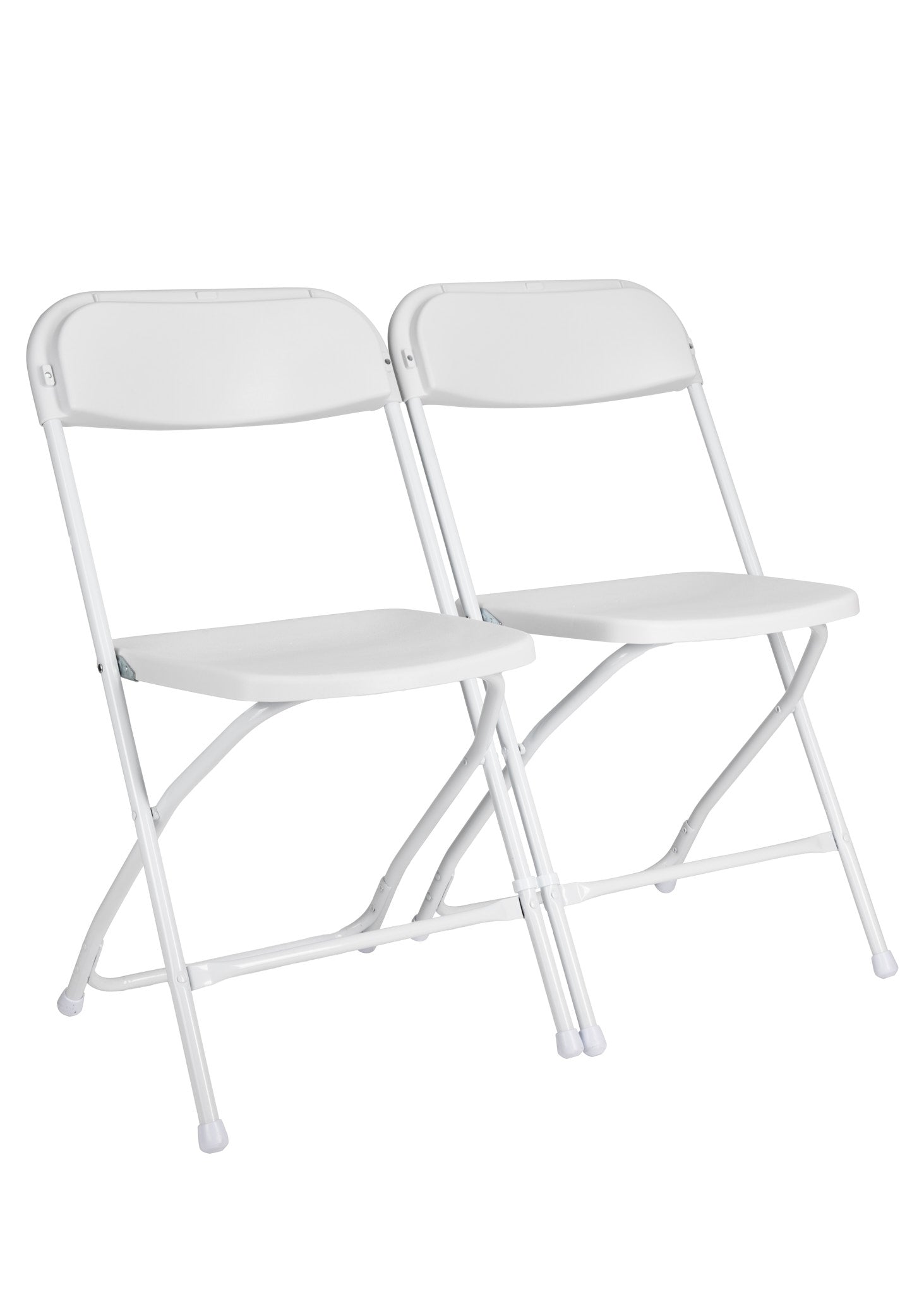 80 Pack White Small Poly Folding Clip to connect Poly Chairs