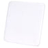 White 1.75" Vinyl Panel Cushion with SlipNot™ Technology for Clear Folding Chair