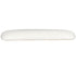White 1.75" Thick Fabric Panel Back Chiavari Chair Cushion and SlipNot™ Technology