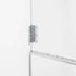 White 42" Tall x 48" Long Portable Folding Bar Laminate Surface PVC Edge