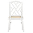 White Ritz ToughWood™ Chair with Ivory Vinyl Seat