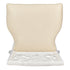 White Ritz ToughWood™ Chair with Ivory Vinyl Seat