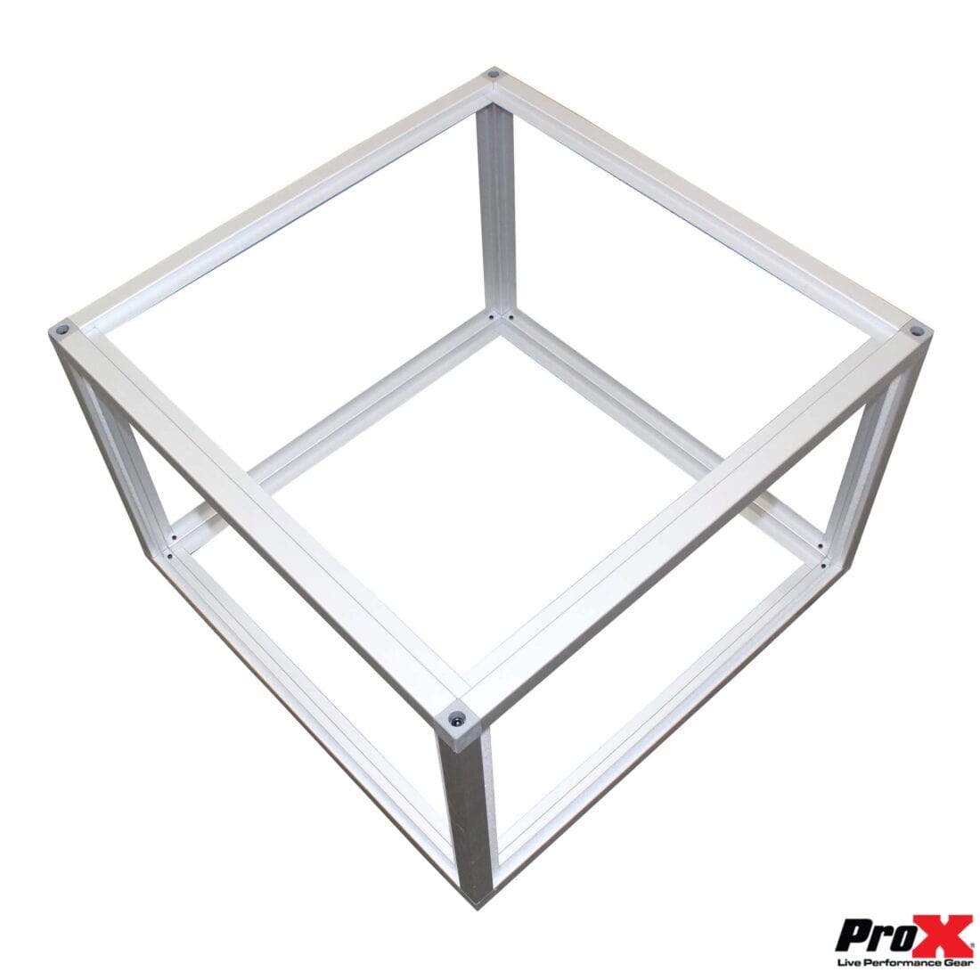 PROX XSA-2X2-24 Lumo Stage Acrylic Stage 2'x'2x24" Platform Cube Light Box Section for Disco Style Dance Floor - Includes (4) Panels