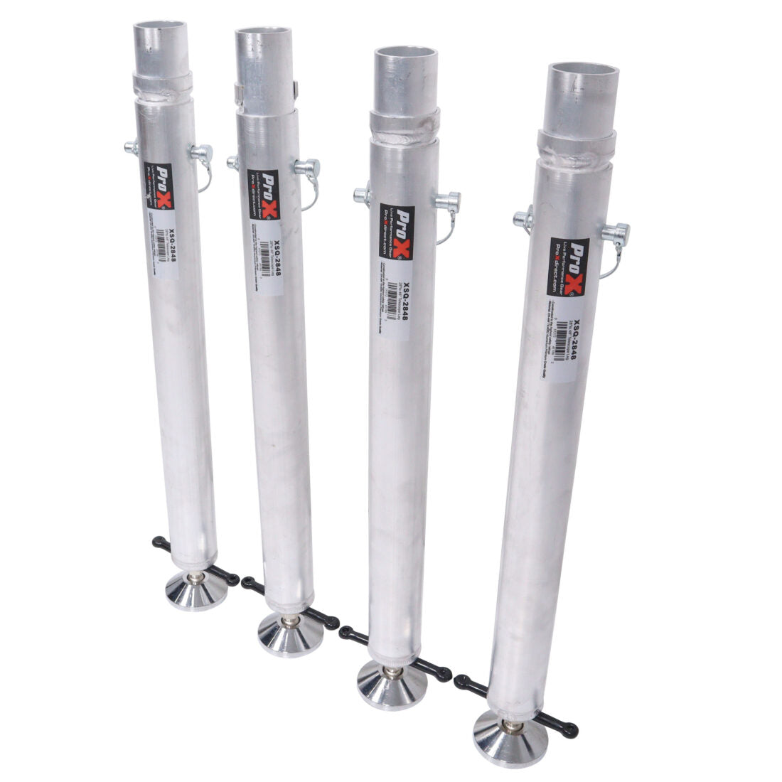 ProX XSQ-2848X4 MK2 Set of Four StageQ Platform Telescoping Legs 28 to 48 inch Height Adjustable Legs Only