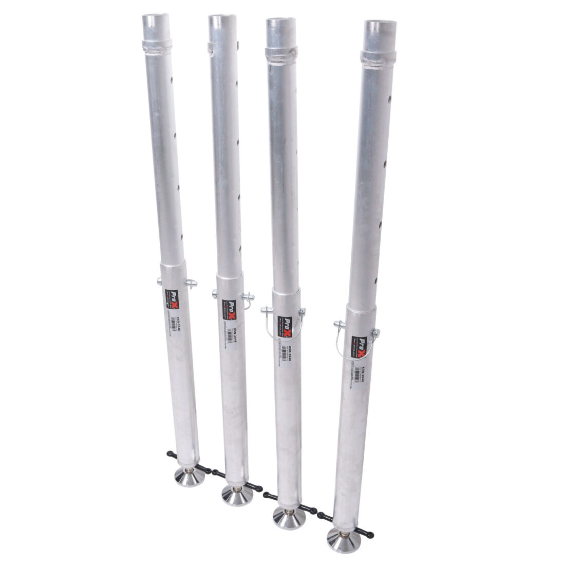 ProX XSQ-2848X4 MK2 Set of Four StageQ Platform Telescoping Legs 28 to 48 inch Height Adjustable Legs Only