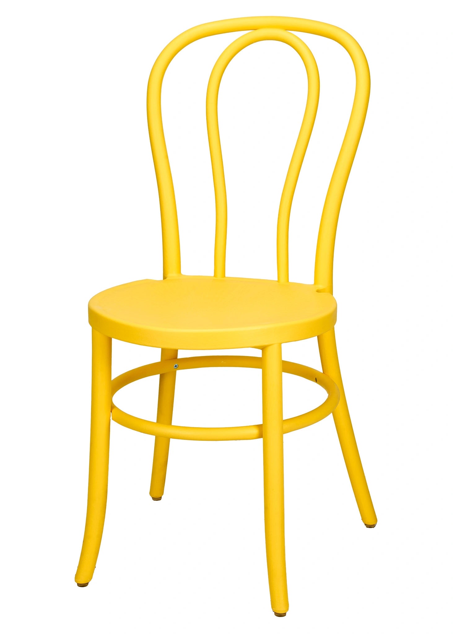 Golden Yellow Resin Bentwood Festive Chair