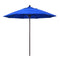 California Umbrellas Pacific Blue 9' Patio Umbrella Bronze Pole, Sunbrella Canopy CAL-ALTO908117-5401
