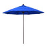 California Umbrellas Pacific Blue 9' Patio Umbrella Bronze Pole, Sunbrella Canopy CAL-ALTO908117-5401