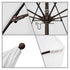 California Umbrellas Natural 9' Patio Umbrella Bronze Pole, Sunbrella Canopy CAL-ALTO908117-5404