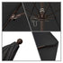 California Umbrellas Black 9' Patio Umbrella Bronze Pole, Sunbrella Canopy CAL-ALTO908117-5408