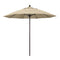 California Umbrellas Antique Beige 9' Patio Umbrella Bronze Pole, Sunbrella Canopy CAL-ALTO908117-5422