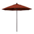 California Umbrellas Terracotta 9' Patio Umbrella Bronze Pole, Sunbrella Canopy CAL-ALTO908117-5440