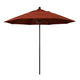 California Umbrellas Terracotta 9' Patio Umbrella Bronze Pole, Sunbrella Canopy CAL-ALTO908117-5440