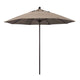 California Umbrellas Taupe 9' Patio Umbrella Bronze Pole, Sunbrella Canopy CAL-ALTO908117-5461