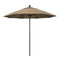 California Umbrellas Heather Beige 9' Patio Umbrella Bronze Pole, Sunbrella Canopy CAL-ALTO908117-5476