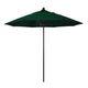 California Umbrellas Hunter Green 9' Patio Umbrella Bronze Pole, Olefin Canopy CAL-ALTO908117-F08