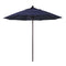 California Umbrellas Navy Blue 9' Patio Umbrella Bronze Pole, Olefin Canopy CAL-ALTO908117-F09
